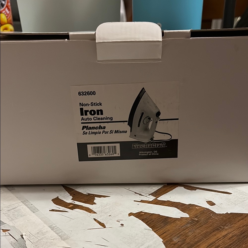 Black and Silver Non-Stick Iron